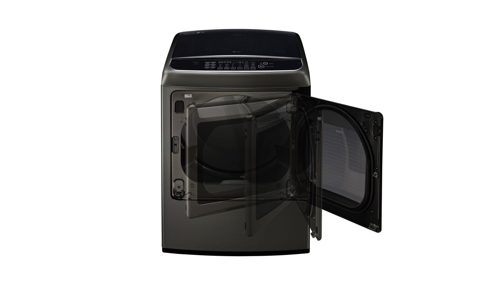 7.3 cu. ft. Large Smart wi-fi Enabled Front Control Gas Dryer with EasyLoad Door DLGY1902KE