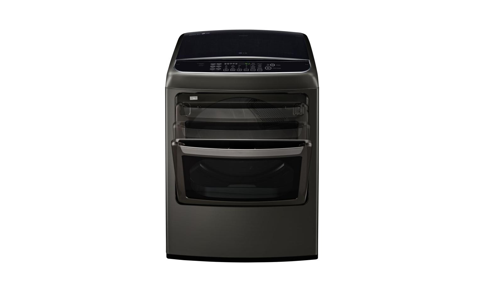 7.3 cu. ft. Large Smart wi-fi Enabled Front Control Gas Dryer with EasyLoad Door DLGY1902KE