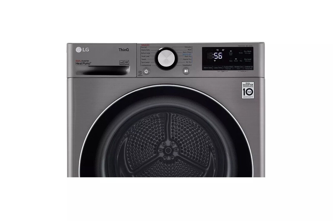 4.2 Cu. Ft. Smart Wi-fi Enabled Compact Front Load Dryer With Dual Inverter Heatpump™ Technology DLHC1455V