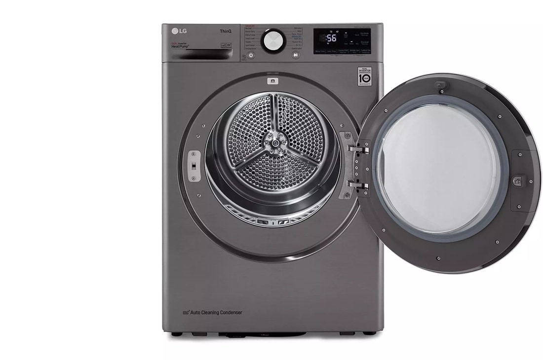 4.2 Cu. Ft. Smart Wi-fi Enabled Compact Front Load Dryer With Dual Inverter Heatpump™ Technology DLHC1455V