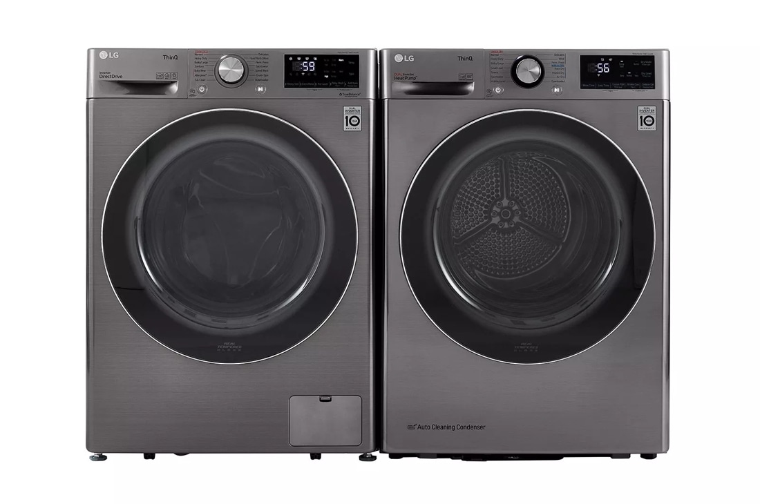 4.2 Cu. Ft. Smart Wi-fi Enabled Compact Front Load Dryer With Dual Inverter Heatpump™ Technology DLHC1455V