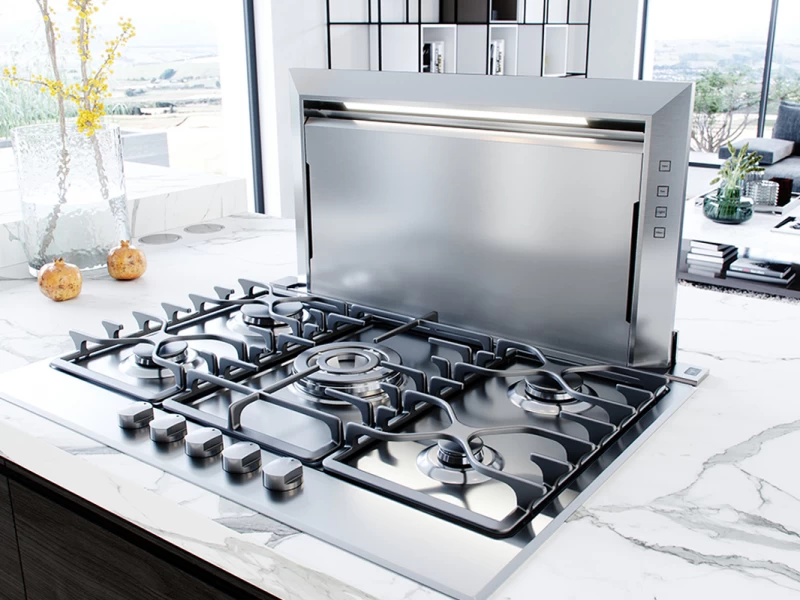 36" Lift Downdraft view 2