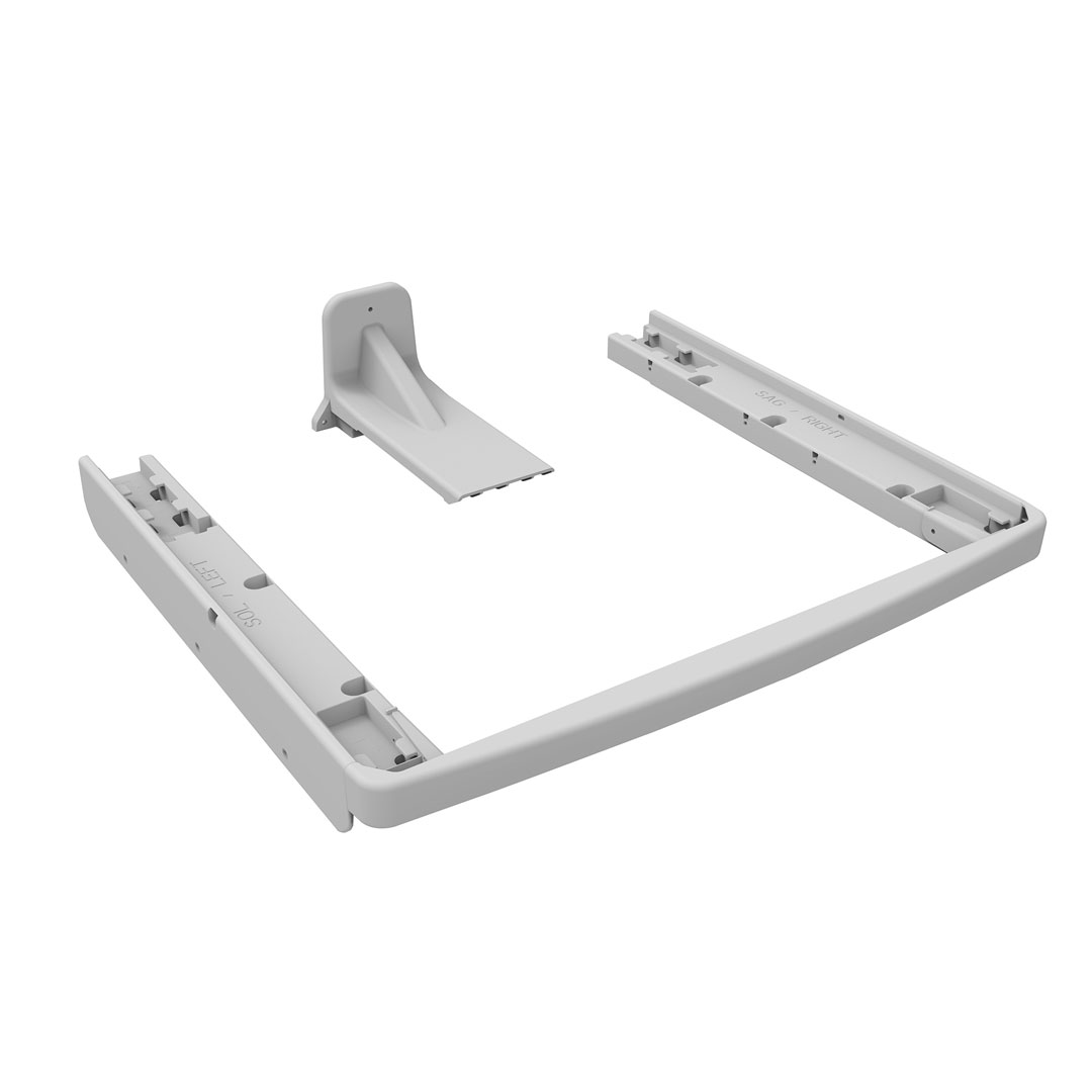 24″ Laundry Stack Kit With Shelf DLS024D3WDB