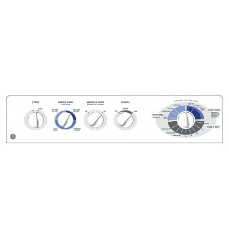 Long Vent 7.0 Cu. Ft. Super Capacity Gas Dryer DLSR483GEWW, product image 3 of 5