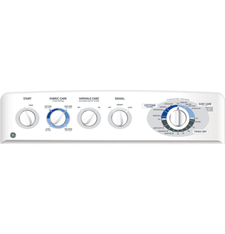 Long Vent 7.0 Cu. Ft. Super Capacity Gas Dryer DLSR483GGWW, product image 2 of 4
