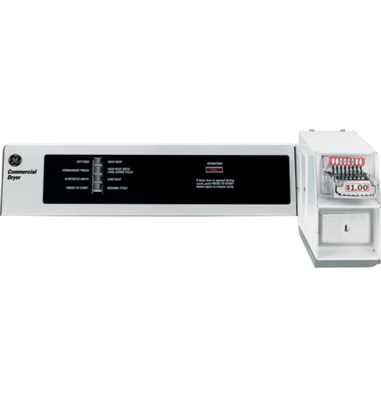 7.0 Cu. Ft. Capacity Coin-Operated Electric Dryer DMCD330EHWC, product image 2 of 2
