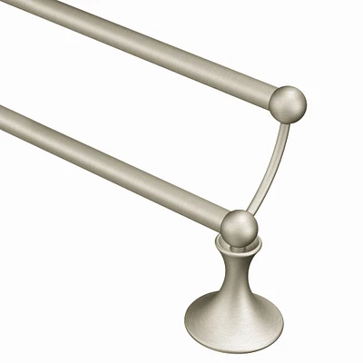 Lounge Chrome 24" Double Towel Bar DN7722BN