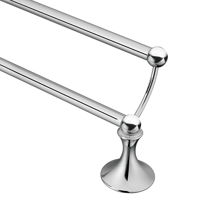 Lounge Chrome 24" Double Towel Bar DN7722CH