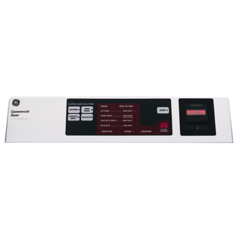 Commercial Smart Card Electric Dryer DNCK440EAWC, product image 2 of 2