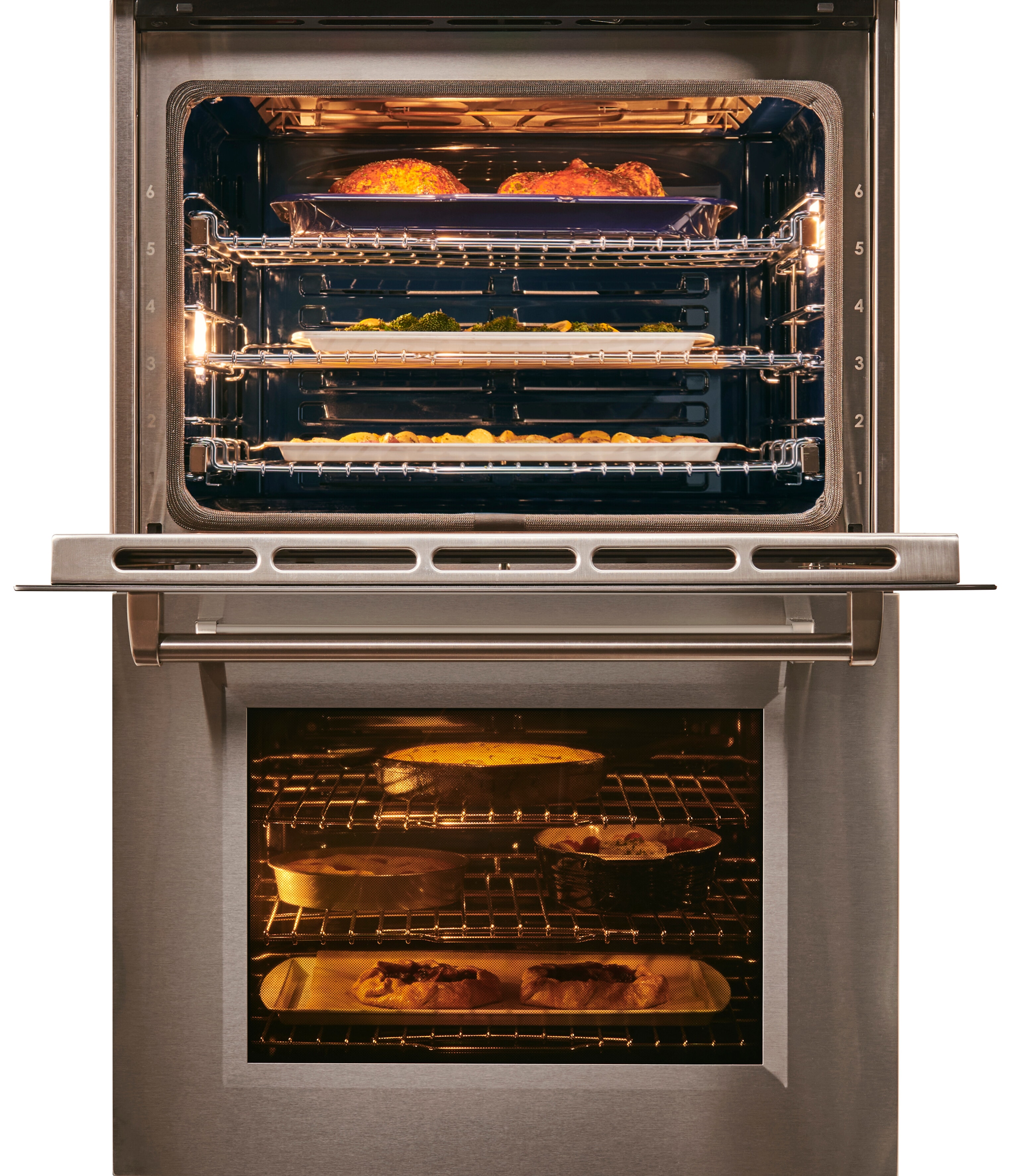 30" M Series Contemporary Stainless Steel Built-In Double Oven DO3050CMS