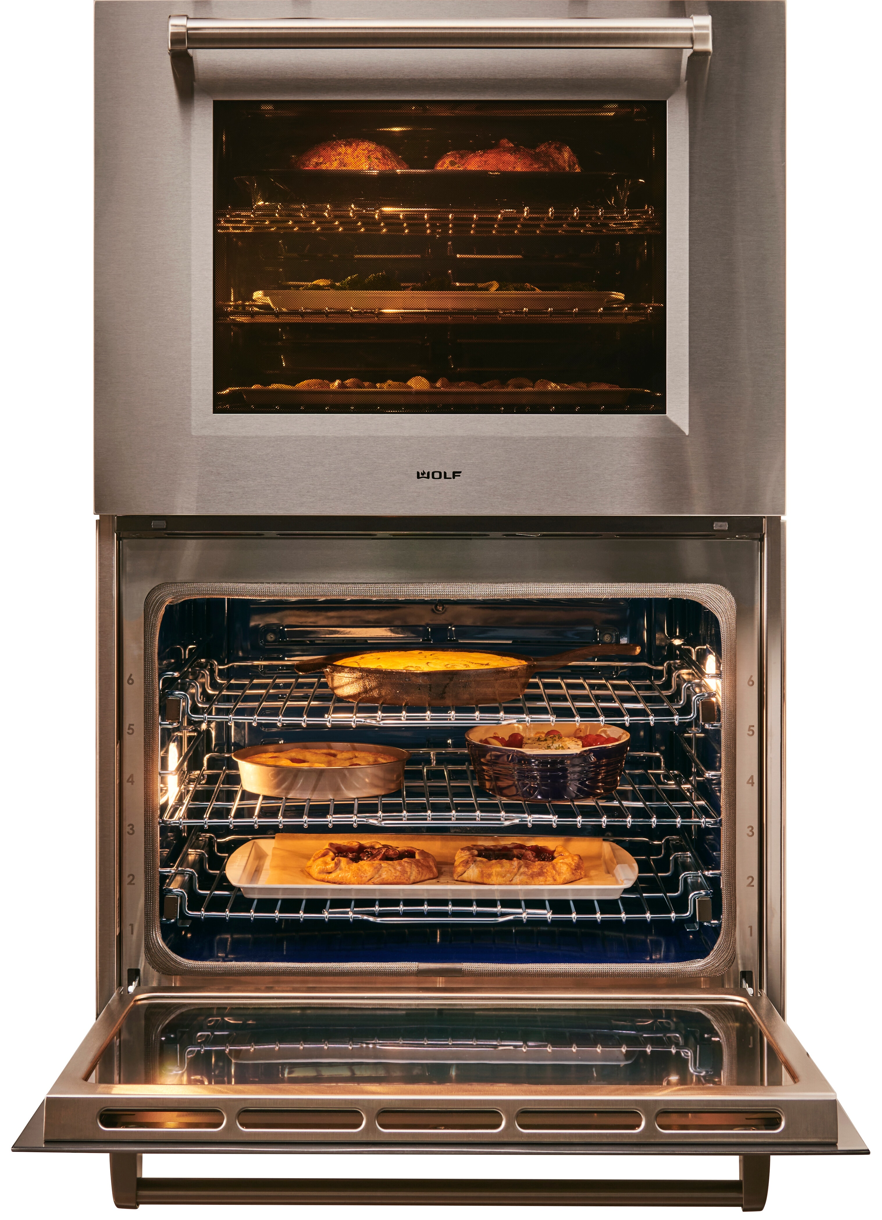 30" M Series Contemporary Stainless Steel Built-In Double Oven DO3050CMS