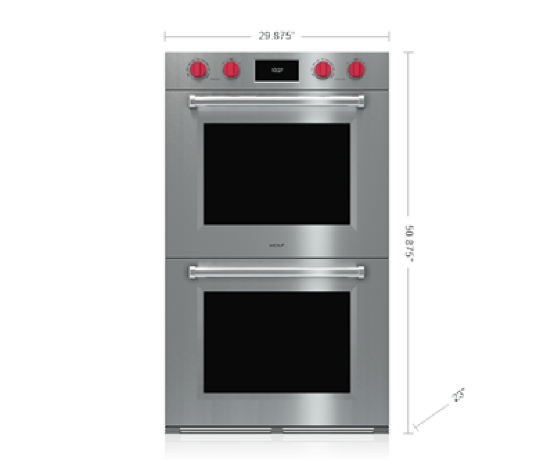 30" M Series Professional Built-In Double Oven DO30PMSPH