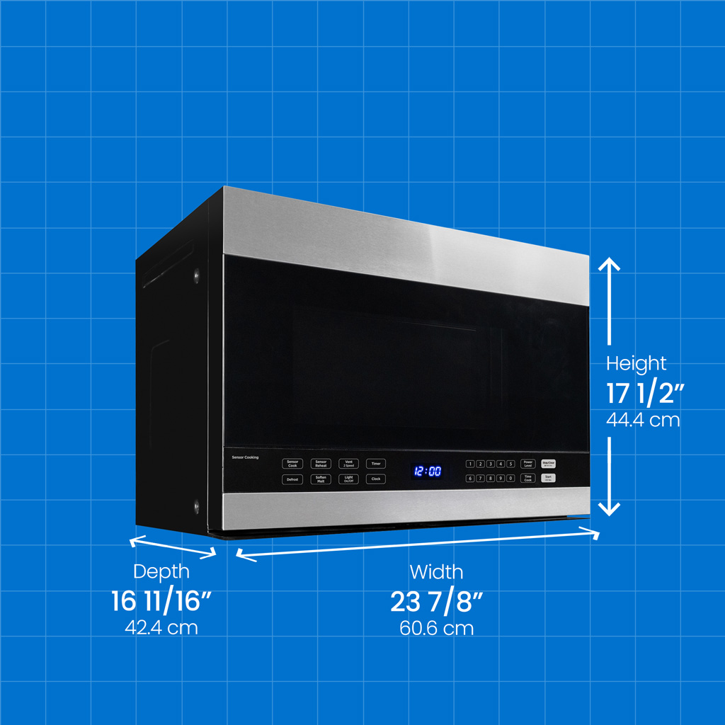 1.4 cu. ft. Over The Range Microwave Oven view 5