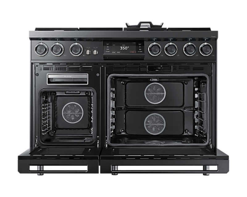 48-inch Dual-fuel Steam Range With Embedded Griddle DOP48C96DLMDA, product image 2 of 5