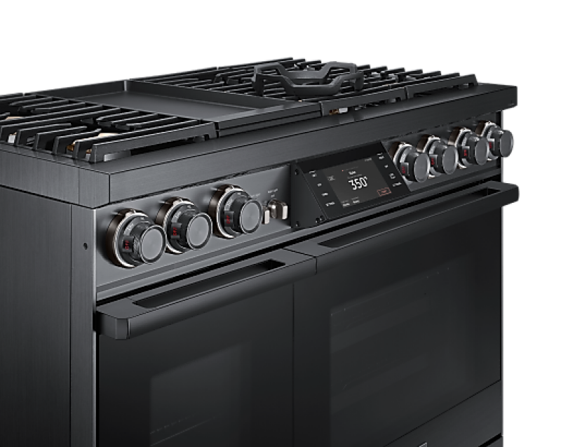 48-inch Dual-fuel Steam Range With Embedded Griddle DOP48C96DLMDA, product image 5 of 5