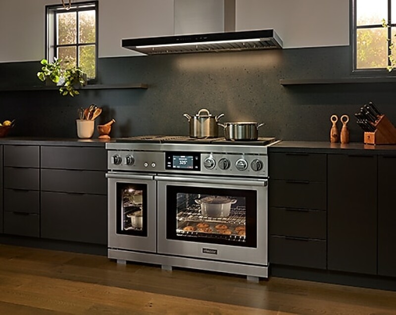 48-inch Dual-fuel Steam Range DOP48T960DSDA, product image 8 of 14