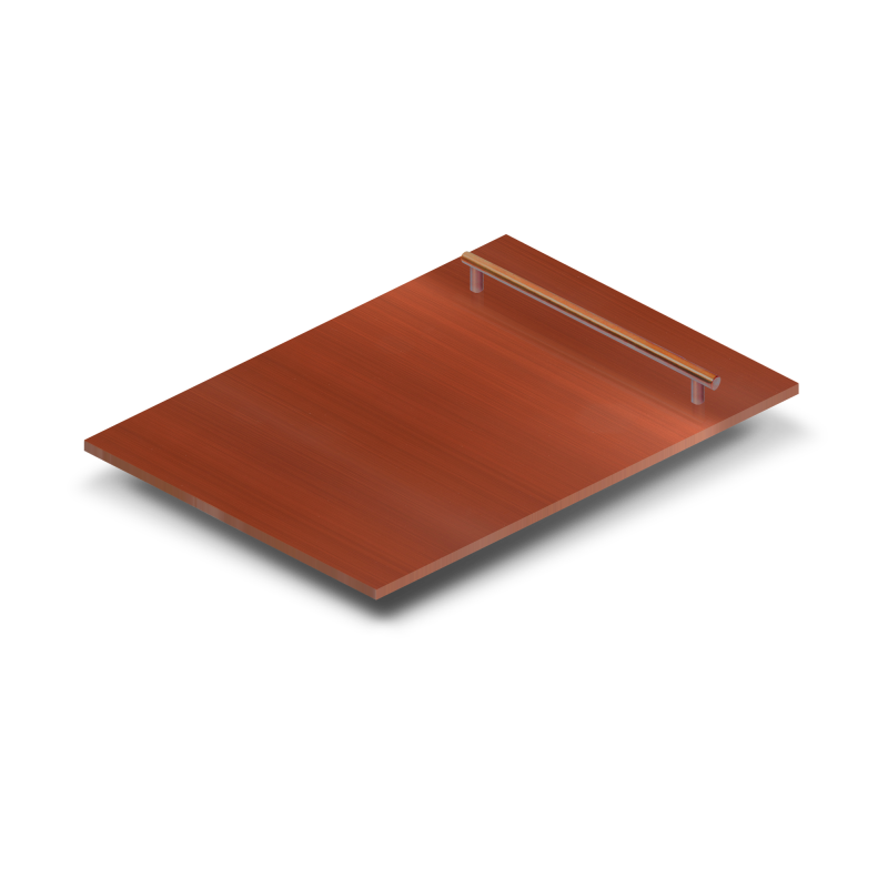 18" Dishwasher Panel with Modern Handle DP30418