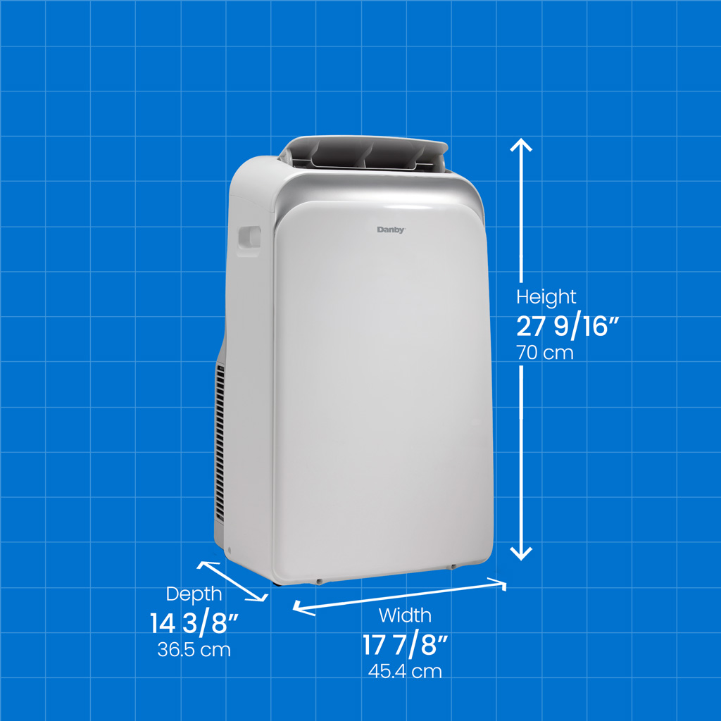 10,000 BTU (6,000 SACC) Portable AC DPA060B1WDB