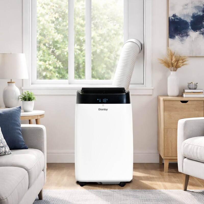10,000 Btu Portable Air Conditioner – 6,300 Sacc DPA063E1WDB