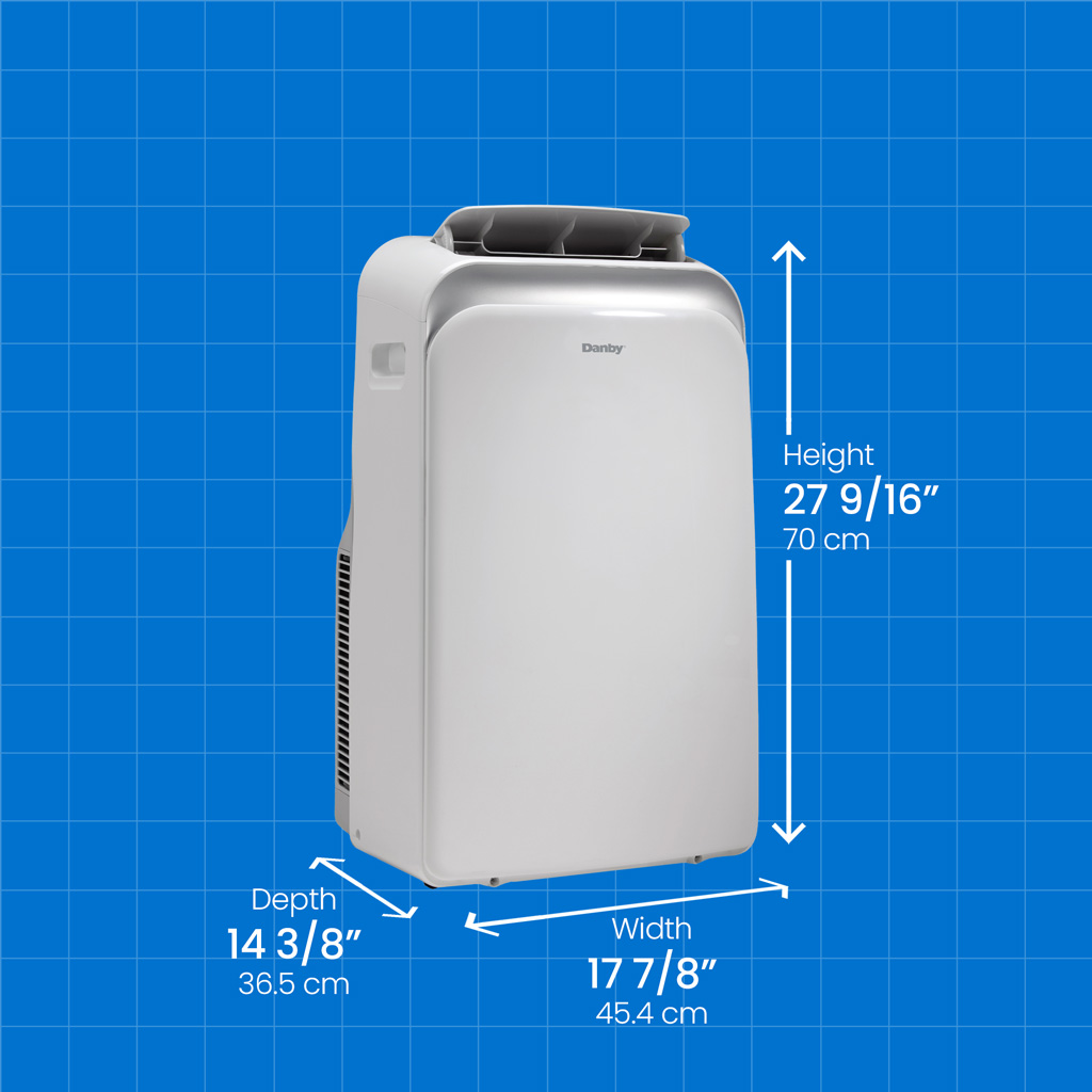 12,000 BTU (8,000 SACC) Portable AC DPA080B1WDB6