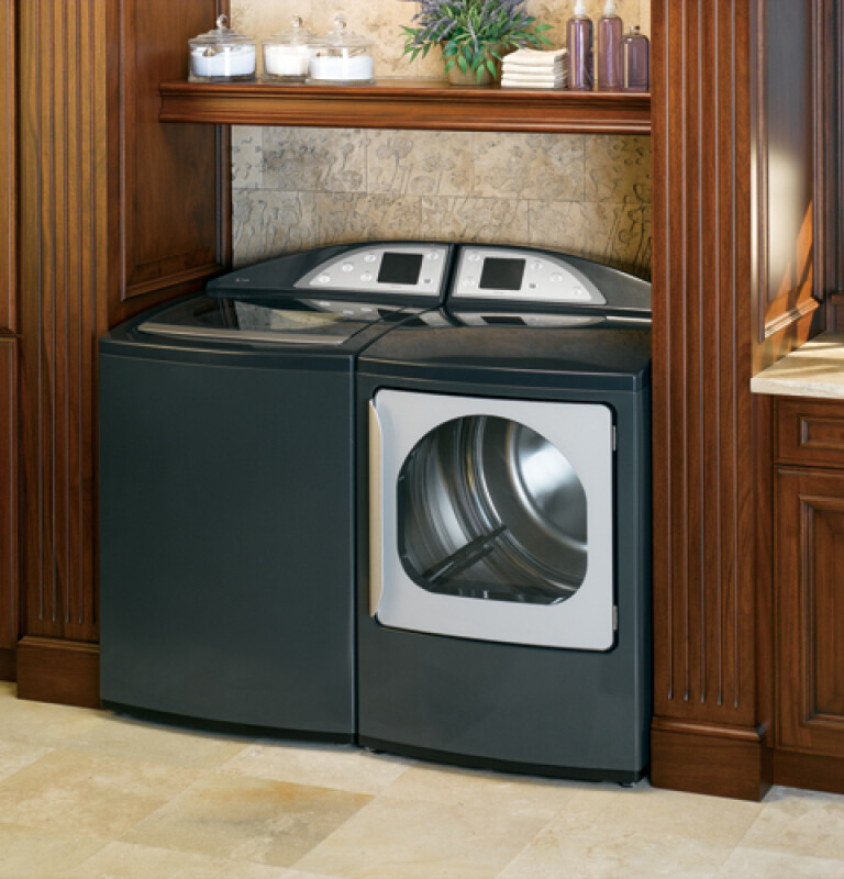 Harmony 7.3 Cu. Ft. King-size Capacity Gas Dryer with Stainless Steel Drum DPGT750GCPL