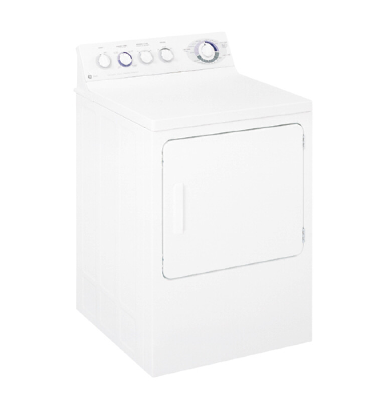 Profile 5.7 Cu. Ft. Extra-Large Capacity Gas Dryer DPR483GAWW