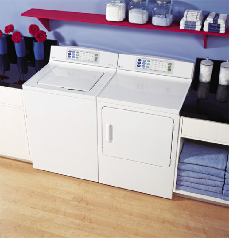7.0 Cu. Ft. Super Capacity Gas Dryer with Stainless Steel Drum DPSB619GDWW