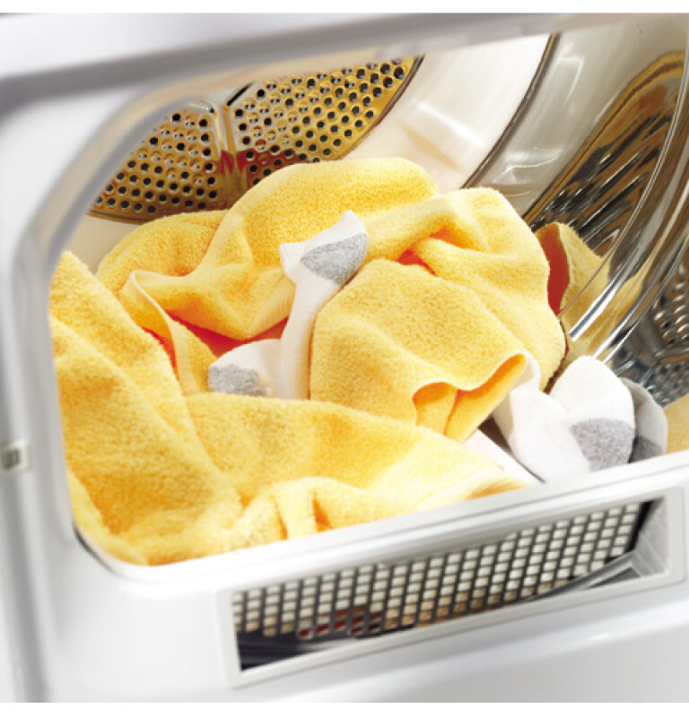 7.0 Cu. Ft. Super Capacity Electric Dryer with Stainless Steel Drum DPSB620ECWW