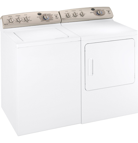 7.0 Cu. Ft. Super Capacity Gas Dryer with Stainless Steel Drum DPSE810GGWT