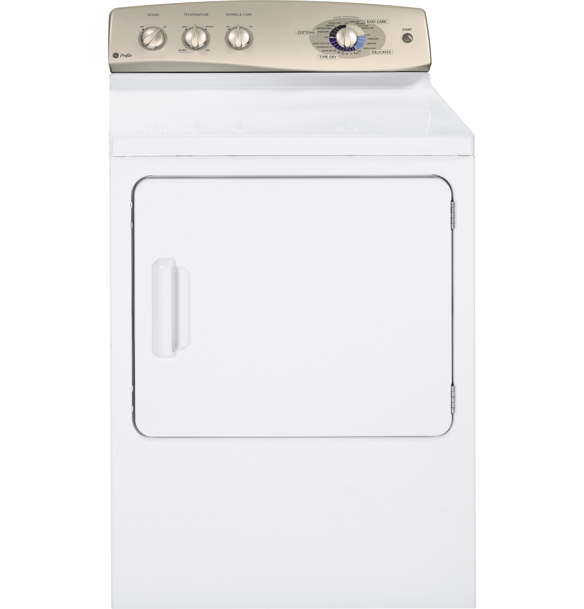 7.0 Cu. Ft. Super Capacity Electric Dryer with Stainless Steel Drum DPSR610EGWT