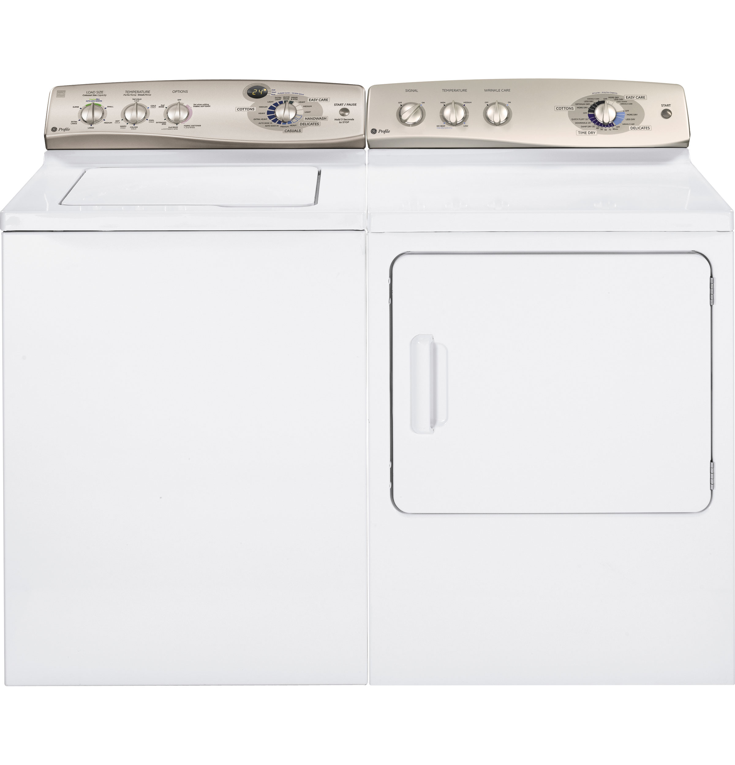 7.0 Cu. Ft. Super Capacity Gas Dryer with Stainless Steel Drum DPSR610GGWT