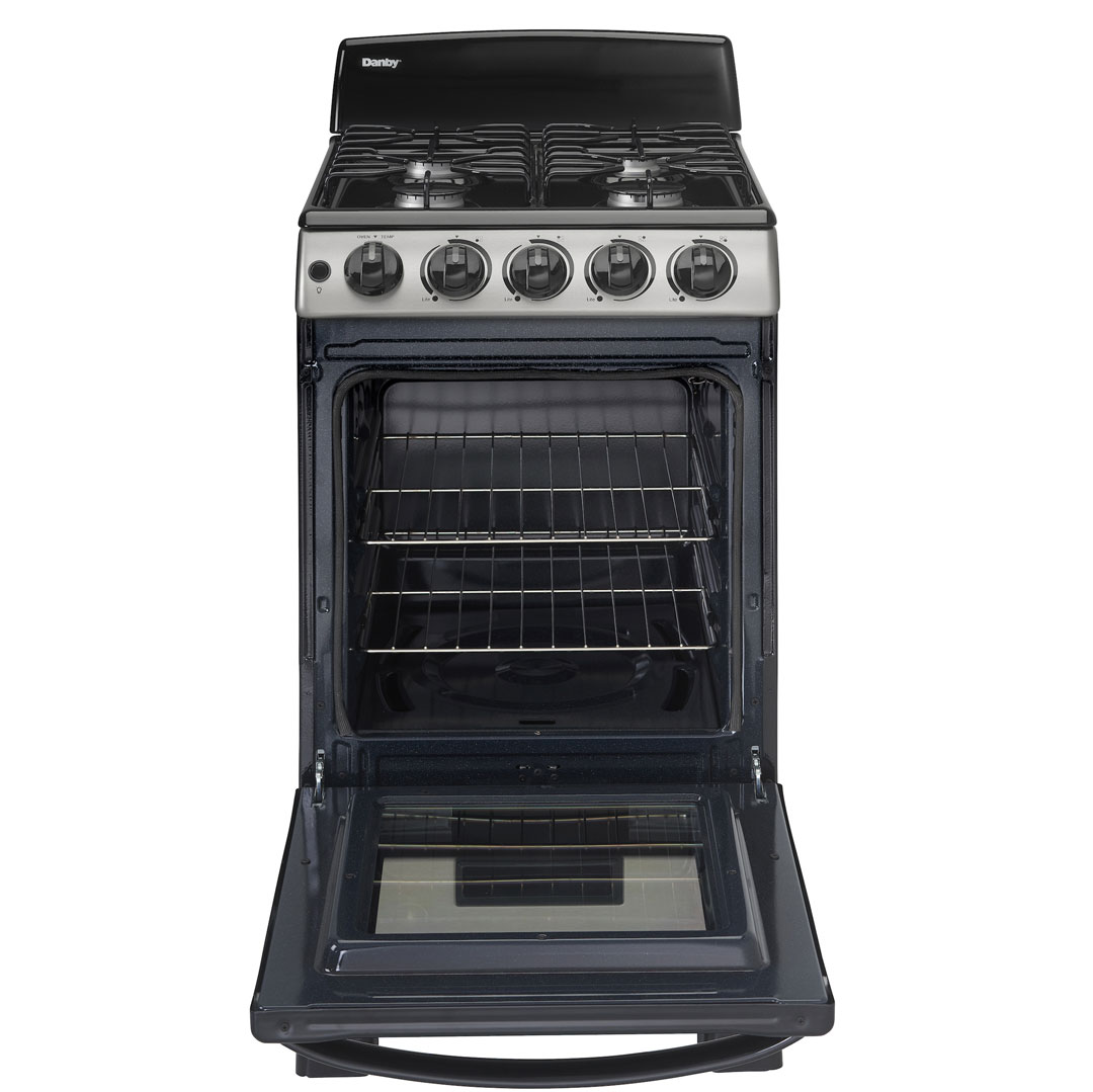 20″ Wide Gas Range DR202BSSGLP