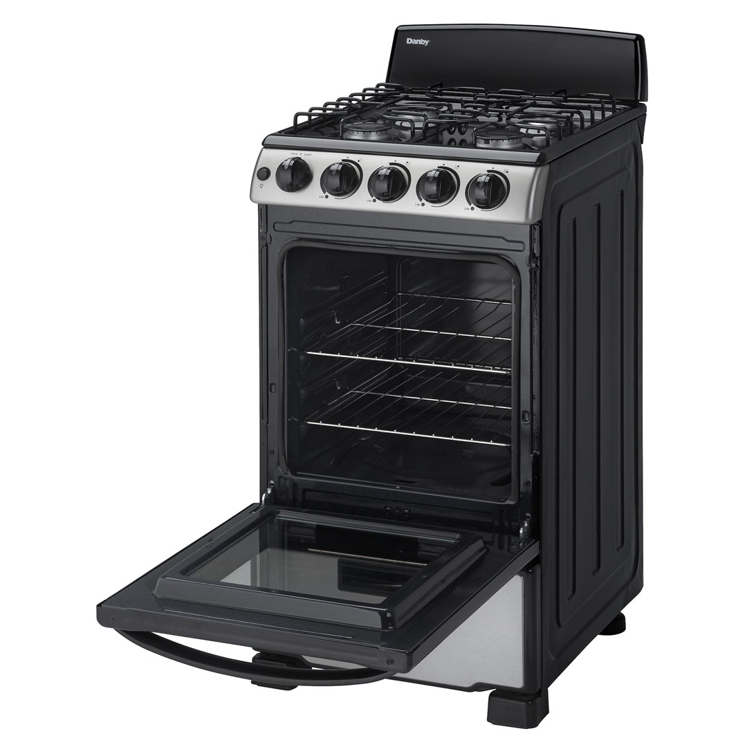 20″ Wide Gas Range DR202BSSGLP