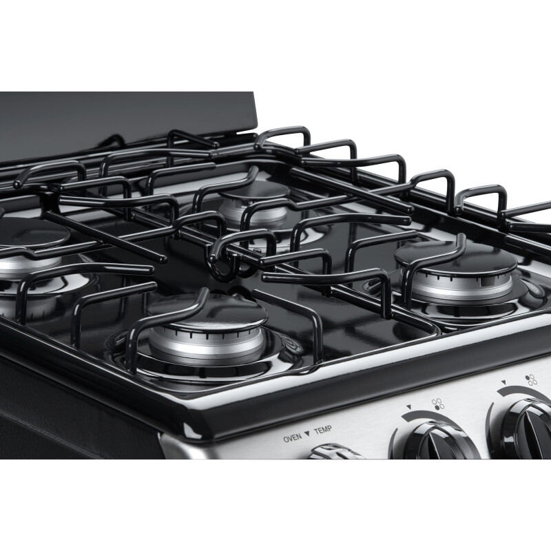 20″ Wide Gas Range DR202BSSGLP