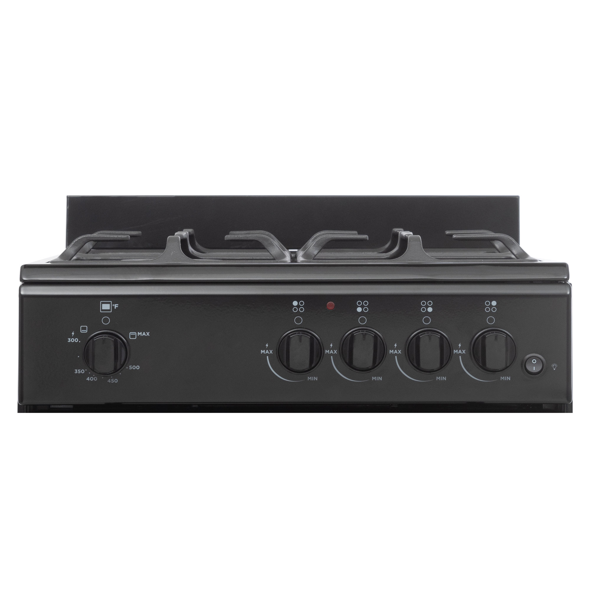 20″ Wide Gas Range in Black view 6