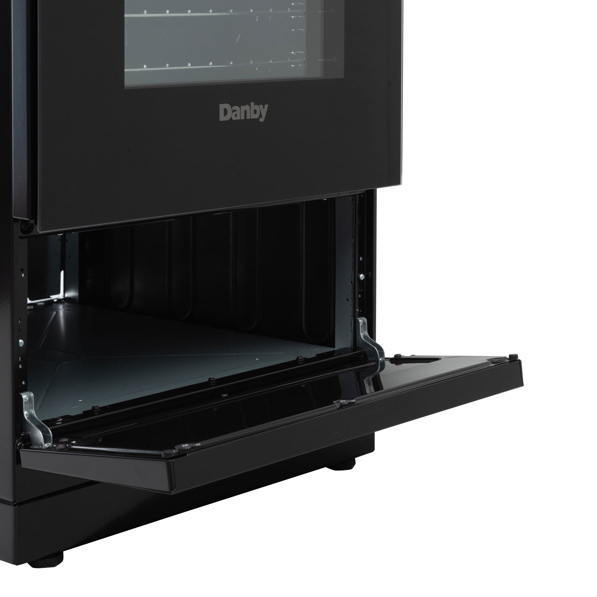 20″ Wide Gas Range in Black view 7