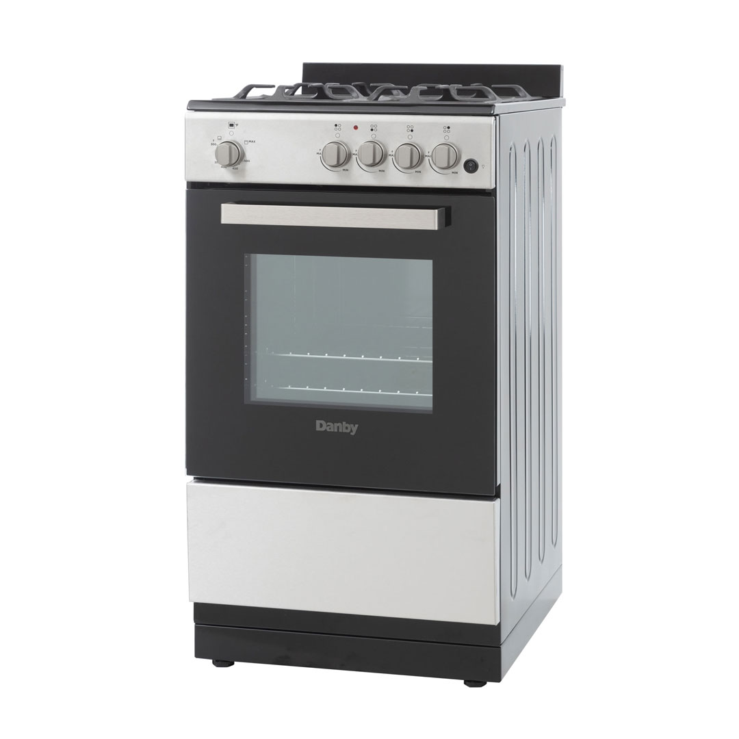 20″ Wide Gas Range in Stainless Steel view 3