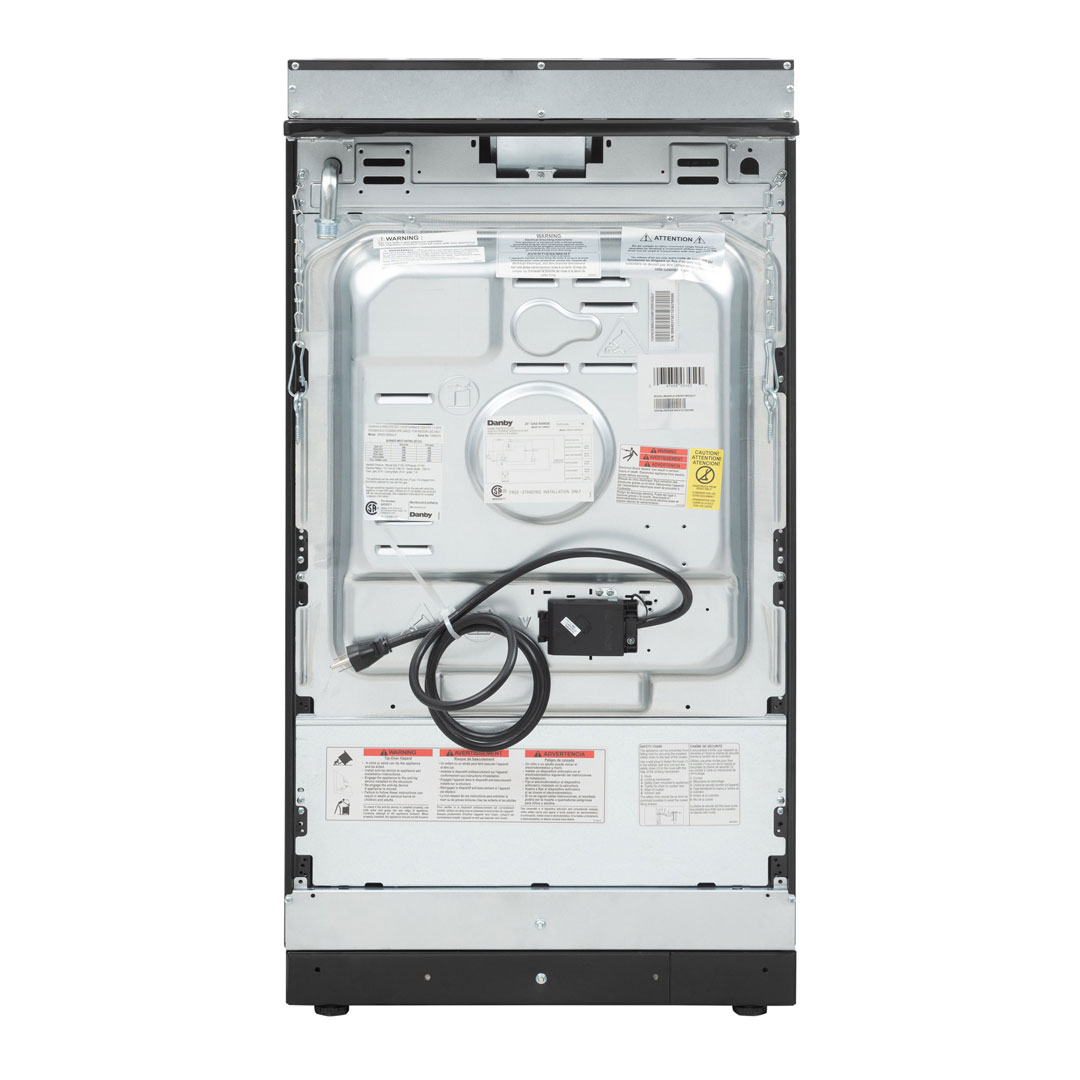 20″ Wide Gas Range in Stainless Steel view 4