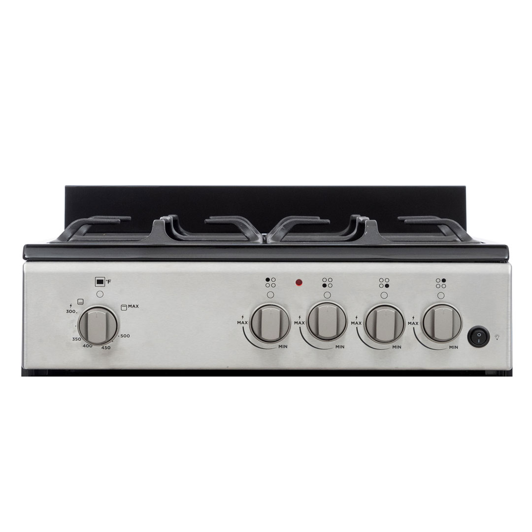 20″ Wide Gas Range in Stainless Steel view 8