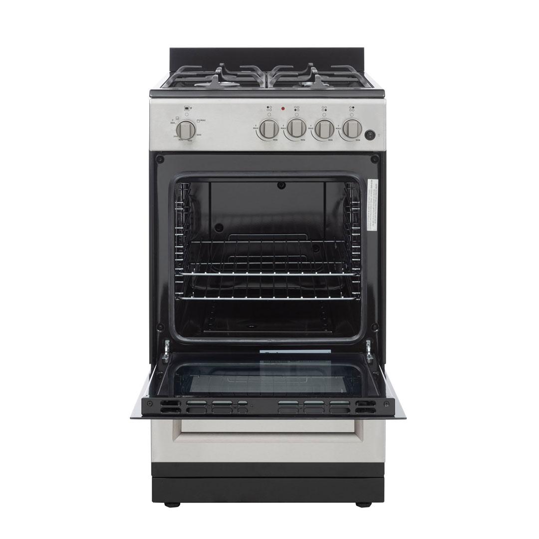 20″ Wide Gas Range in Stainless Steel view 10