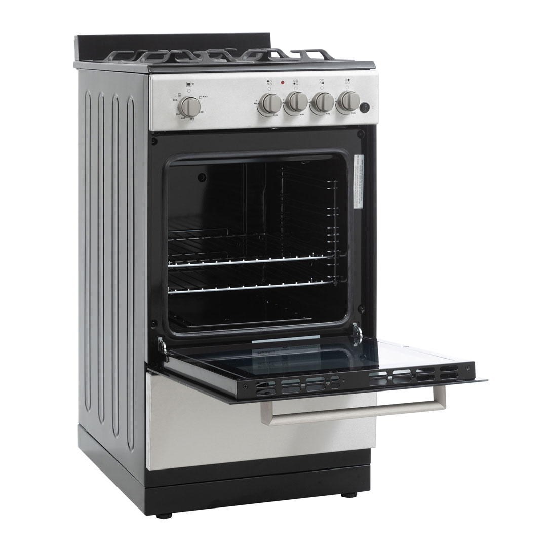 20″ Wide Gas Range in Stainless Steel view 11
