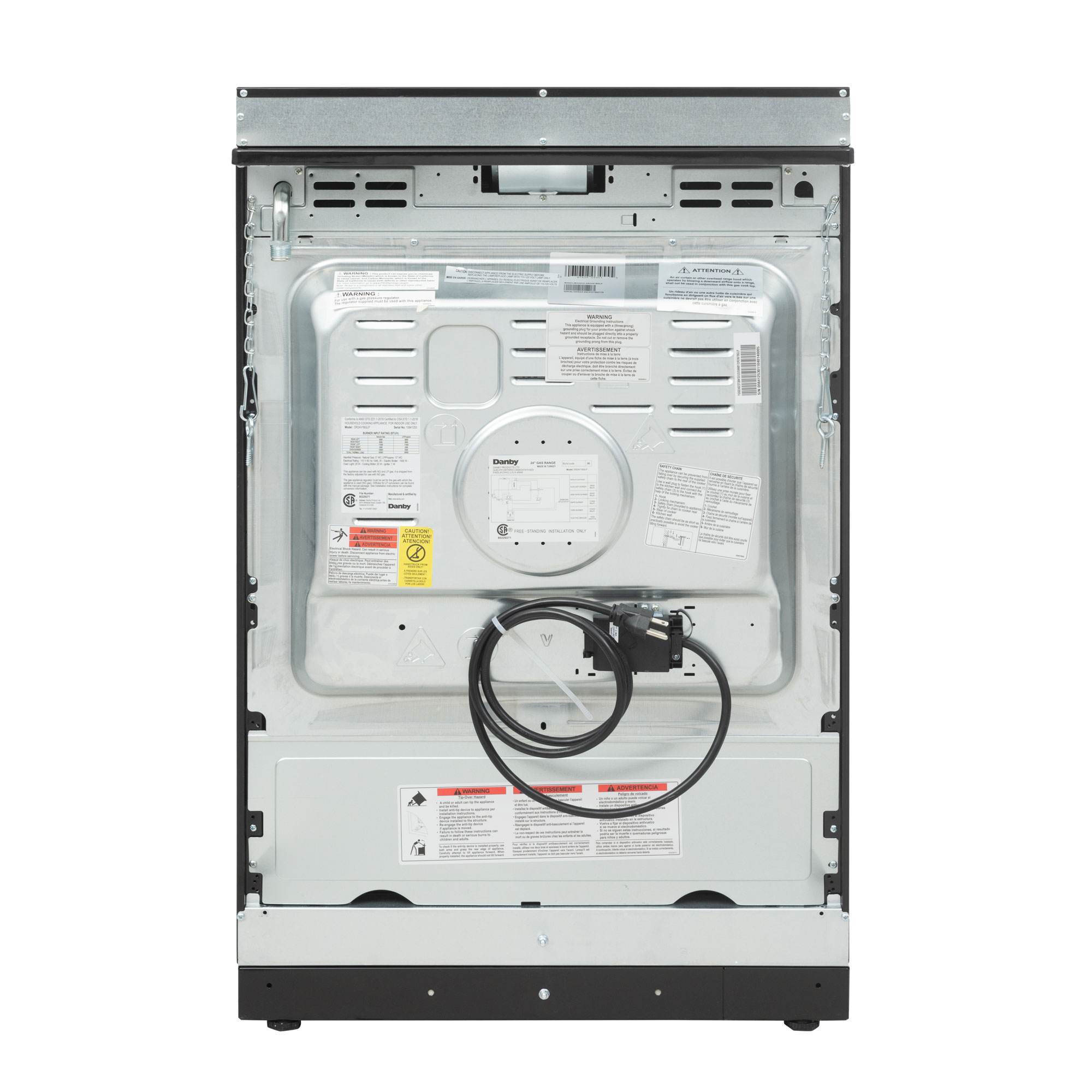 24″ Wide Gas Range DR24V1BGLP
