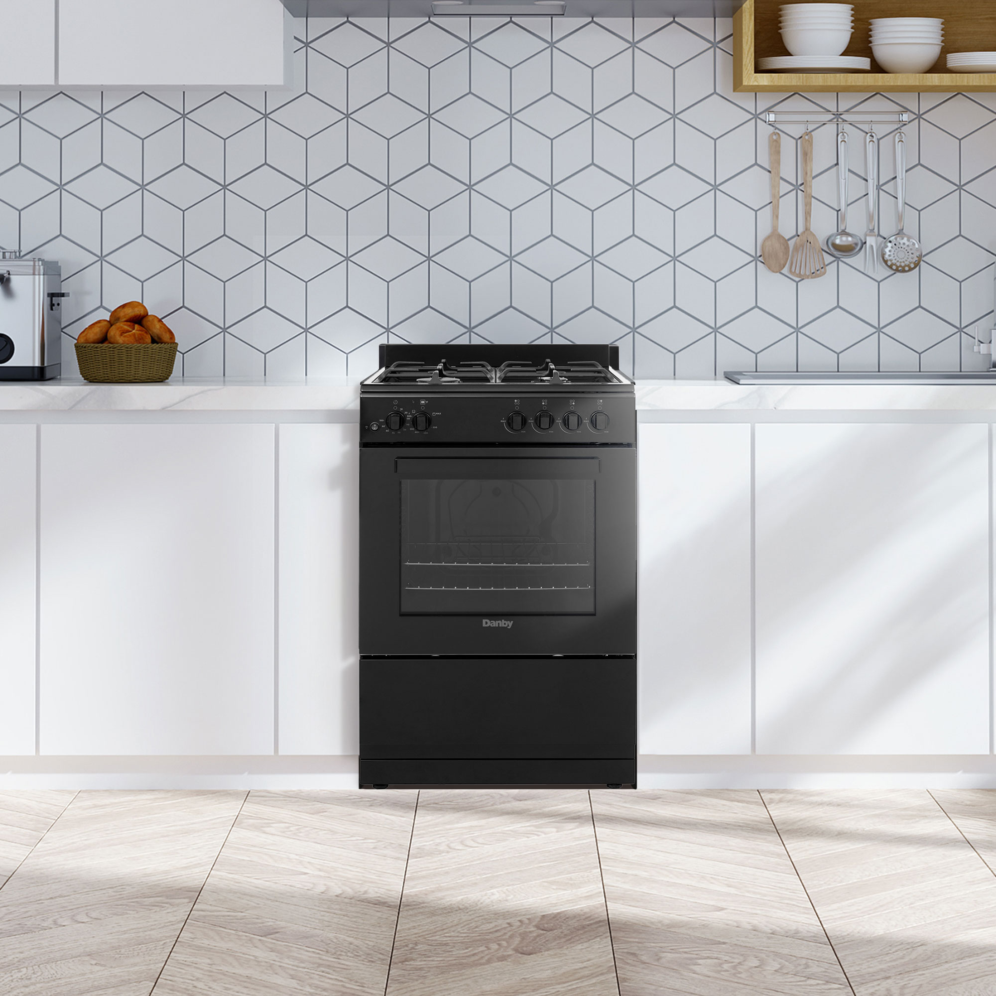 24″ Wide Gas Range DR24V1BGLP