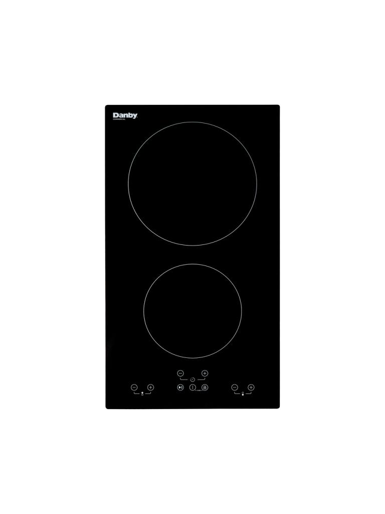 Hospitality 12 Inch Radiant 2 Burner Cooktop DRC12B1DBD