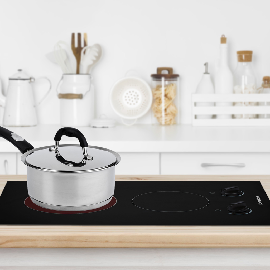 14″ Radiant 2 Burner Cooktop DRC14A1BD