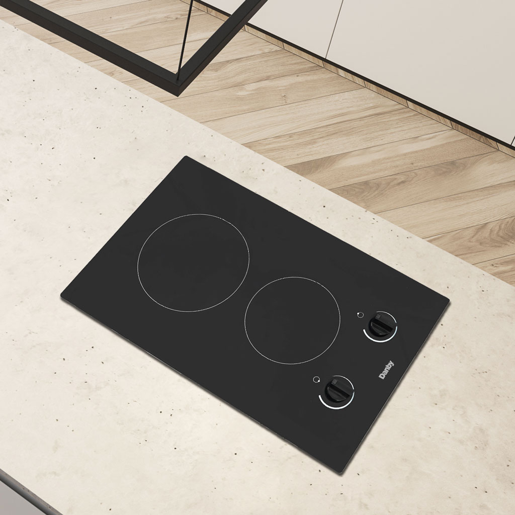 14″ Radiant 2 Burner Cooktop DRC14A1BD