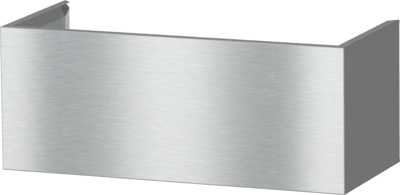 Duct Cover Chimney for concealing the ducting and adjusting the height to the wall unit. DRDC3012