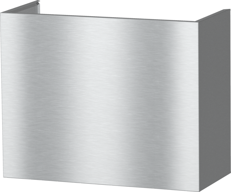 Duct Cover Chimney for concealing the ducting and adjusting the height to the wall unit. DRDC3024