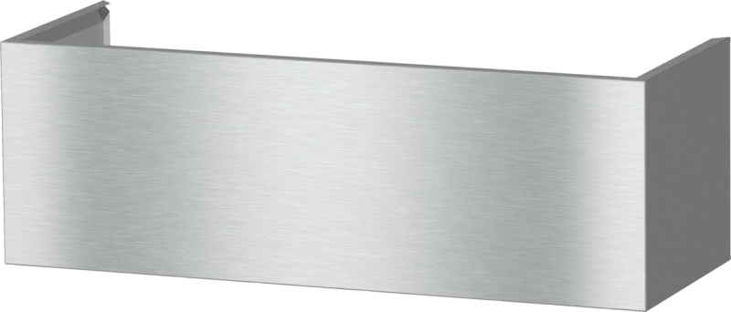 Duct Cover Chimney for concealing the ducting and adjusting the height to the wall unit. DRDC3612