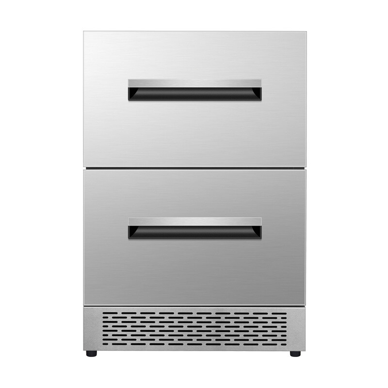 24" 2 Drawer 2 Zone CONVERTIBLE REFRIGERATOR-FREEZER 5cf Sabbath Mode DRFC5292